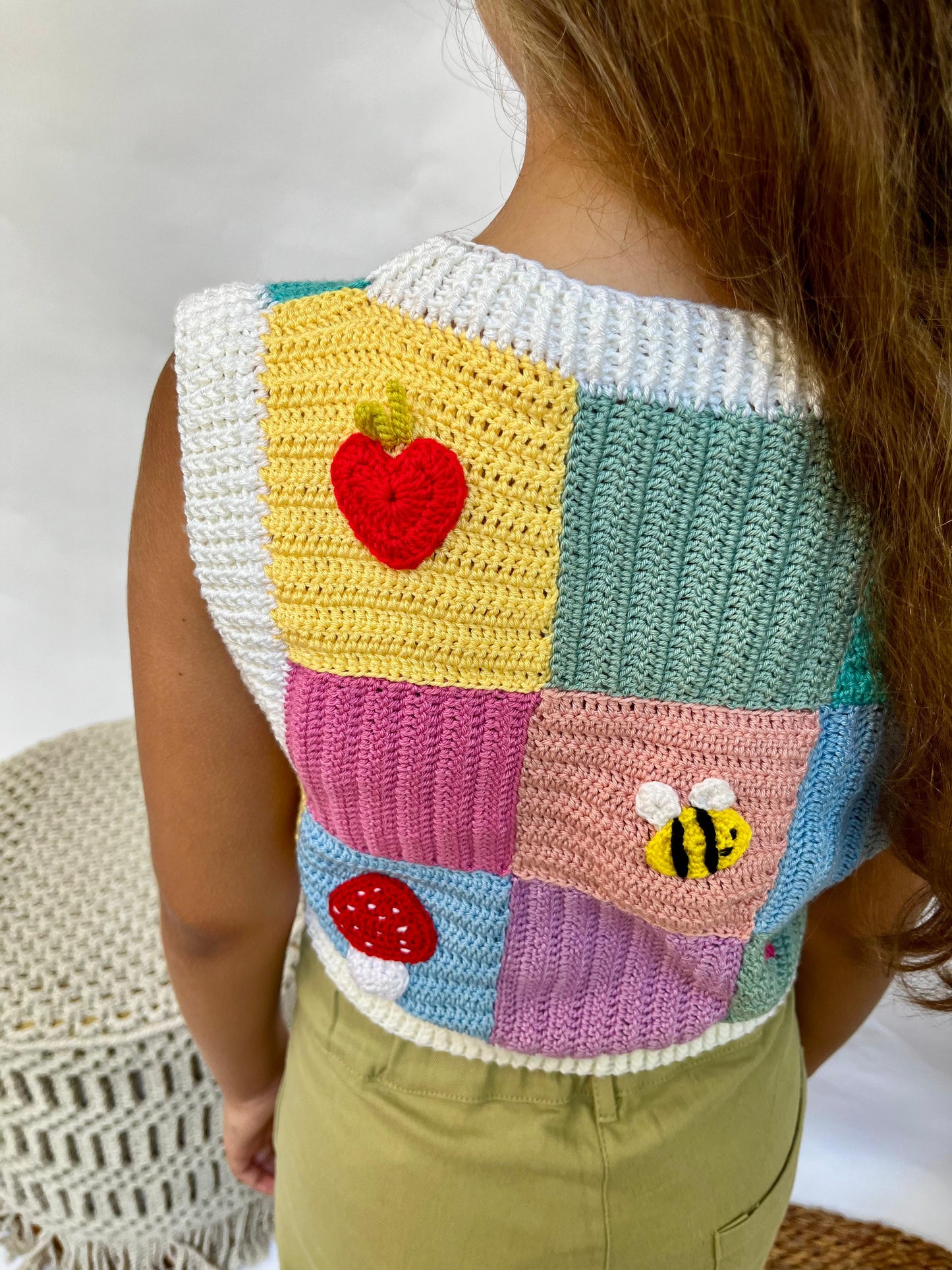 Handmade Colored Top 100% Pure Cotton