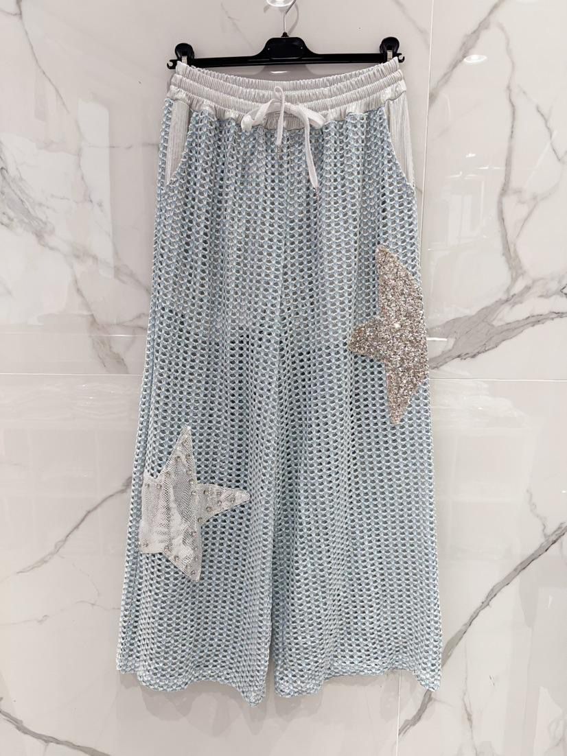 Pants Star Blue