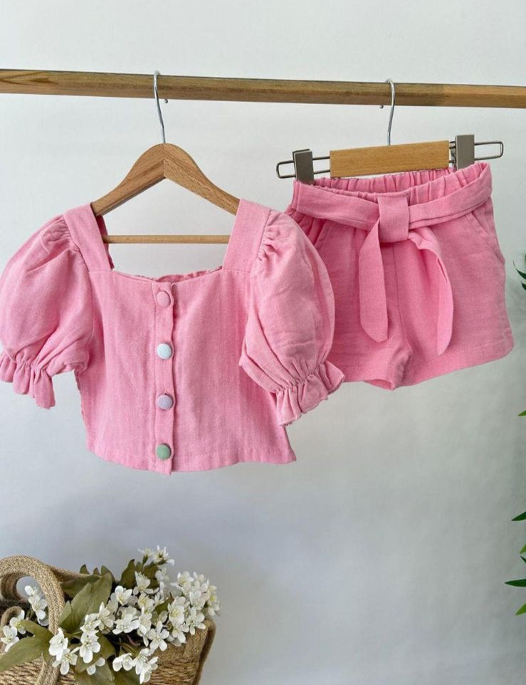 Rose Short Set