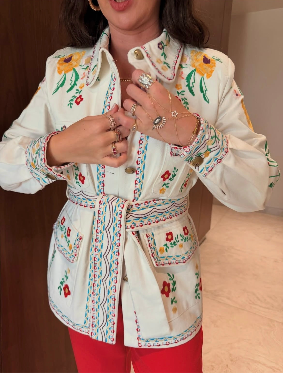 Embroidery Devo jacket