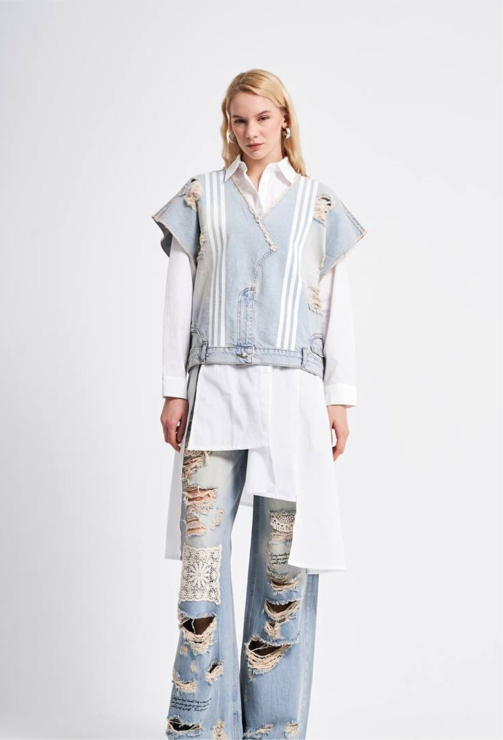 Denim Vest + Shirt