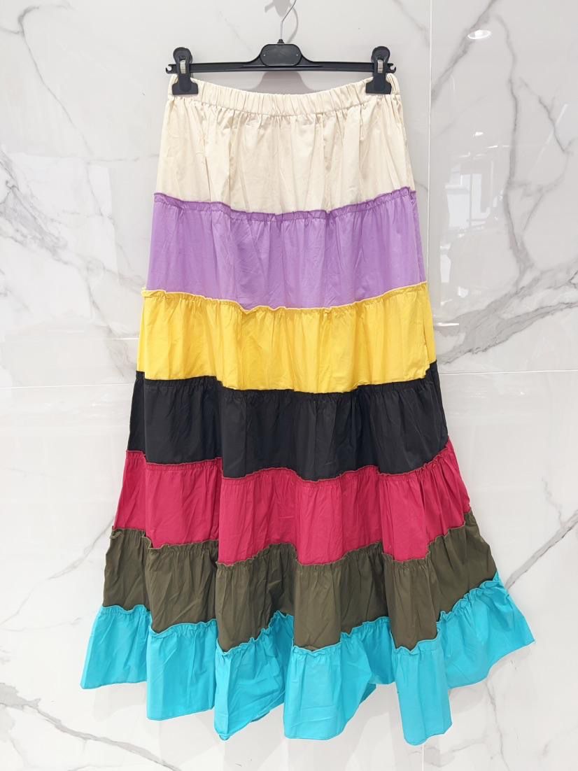 Skirt Boho Colorful