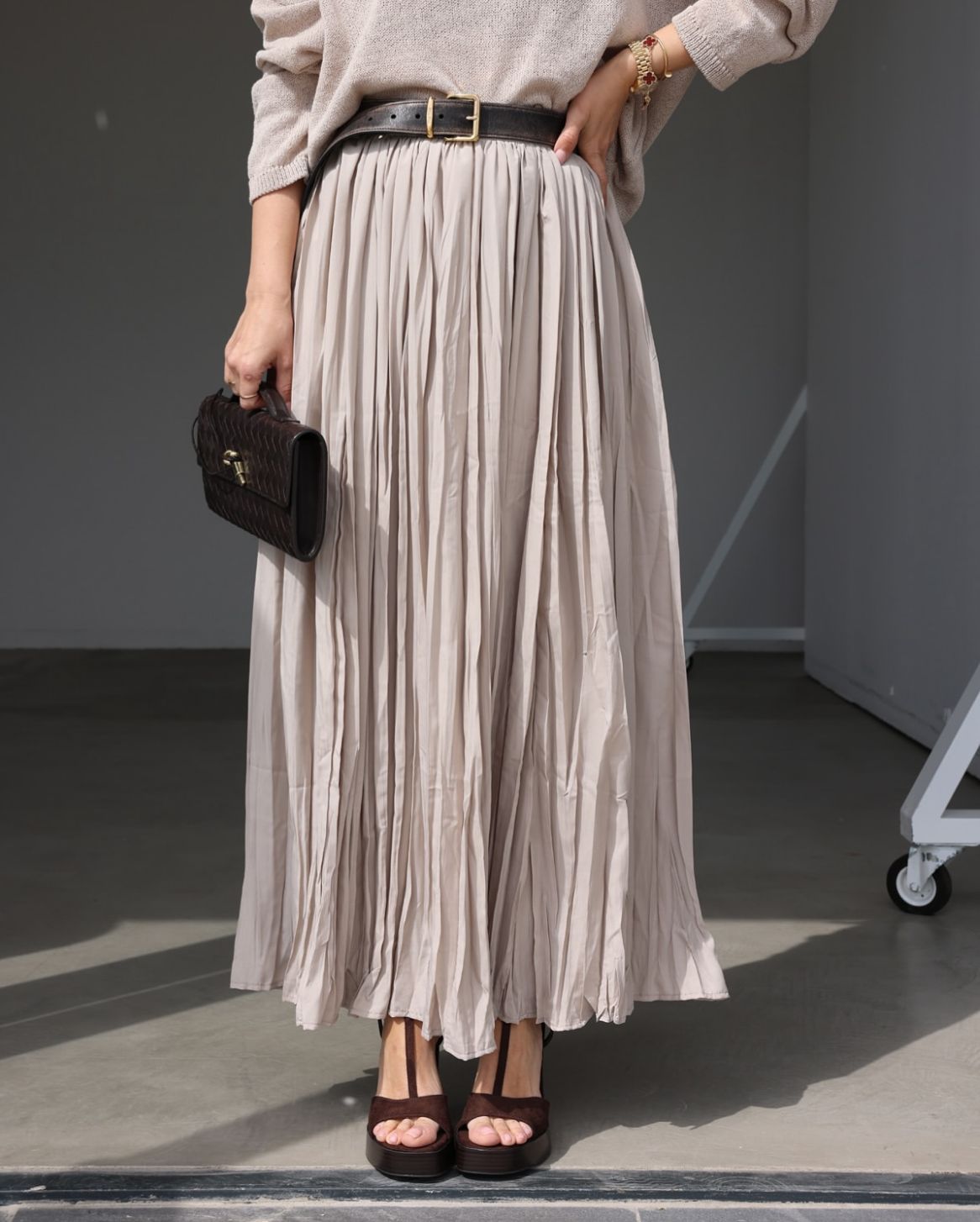 Skirt Blesseh Beige