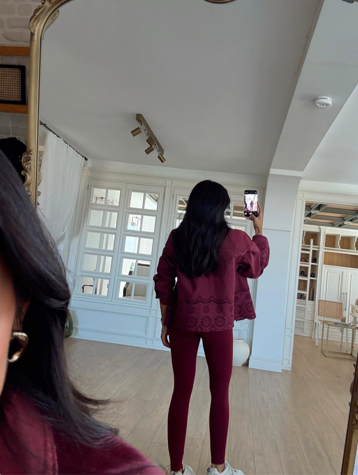 Burgundy Jacket