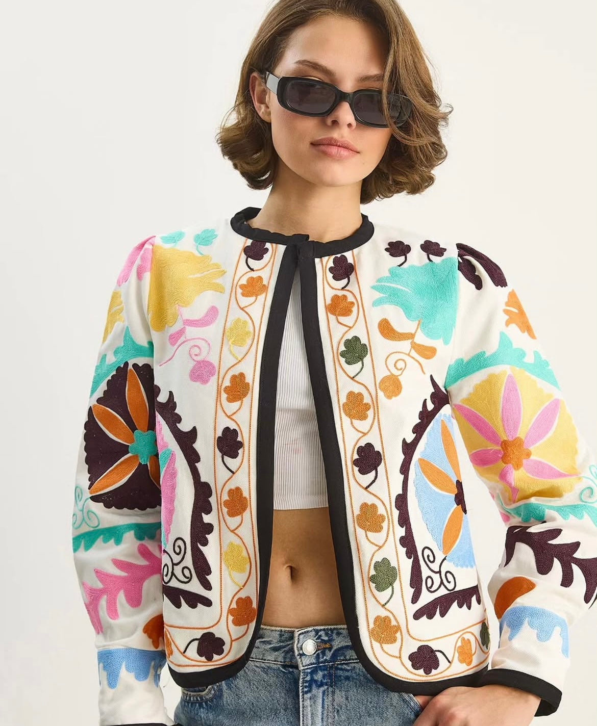 Jacket embroidery colors