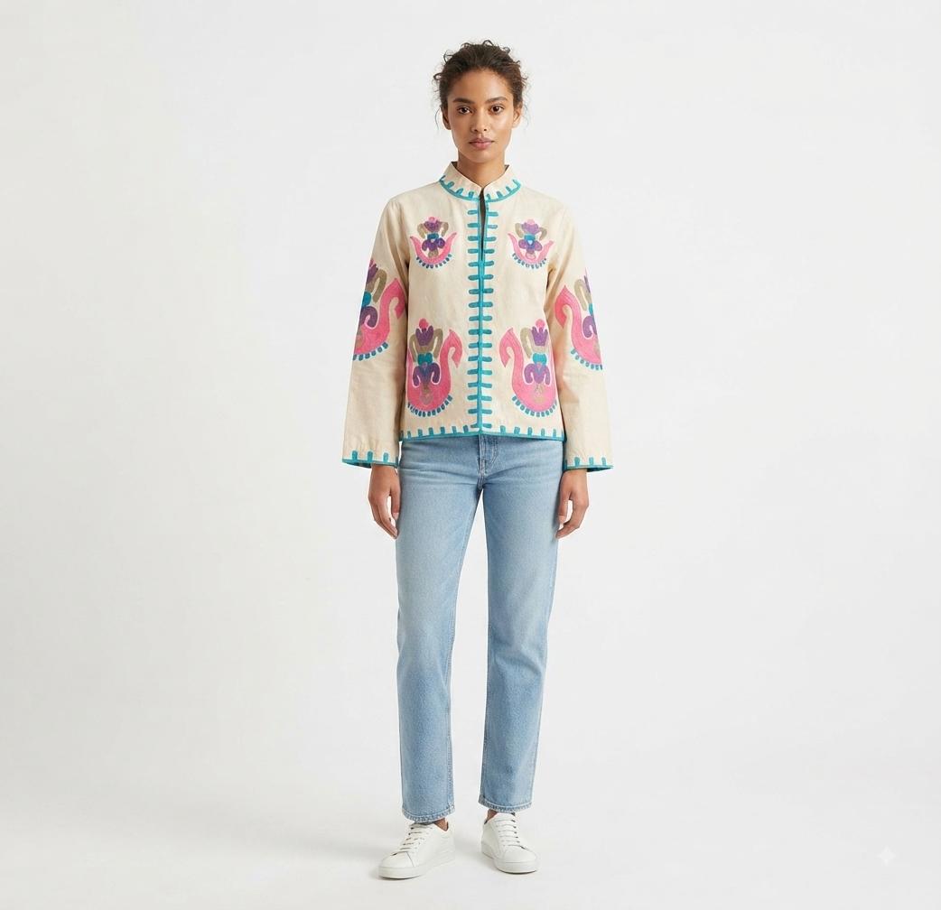Jacket embroidery