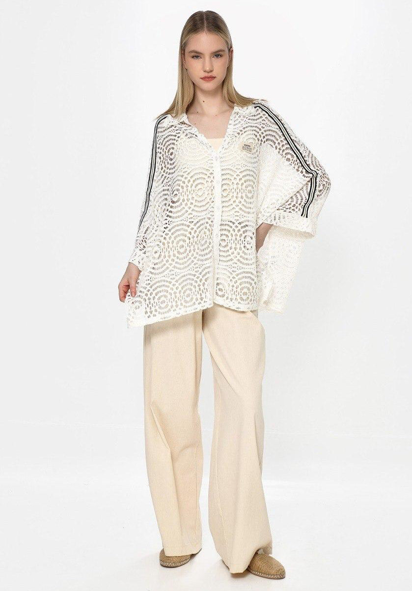 Shirt mesh white