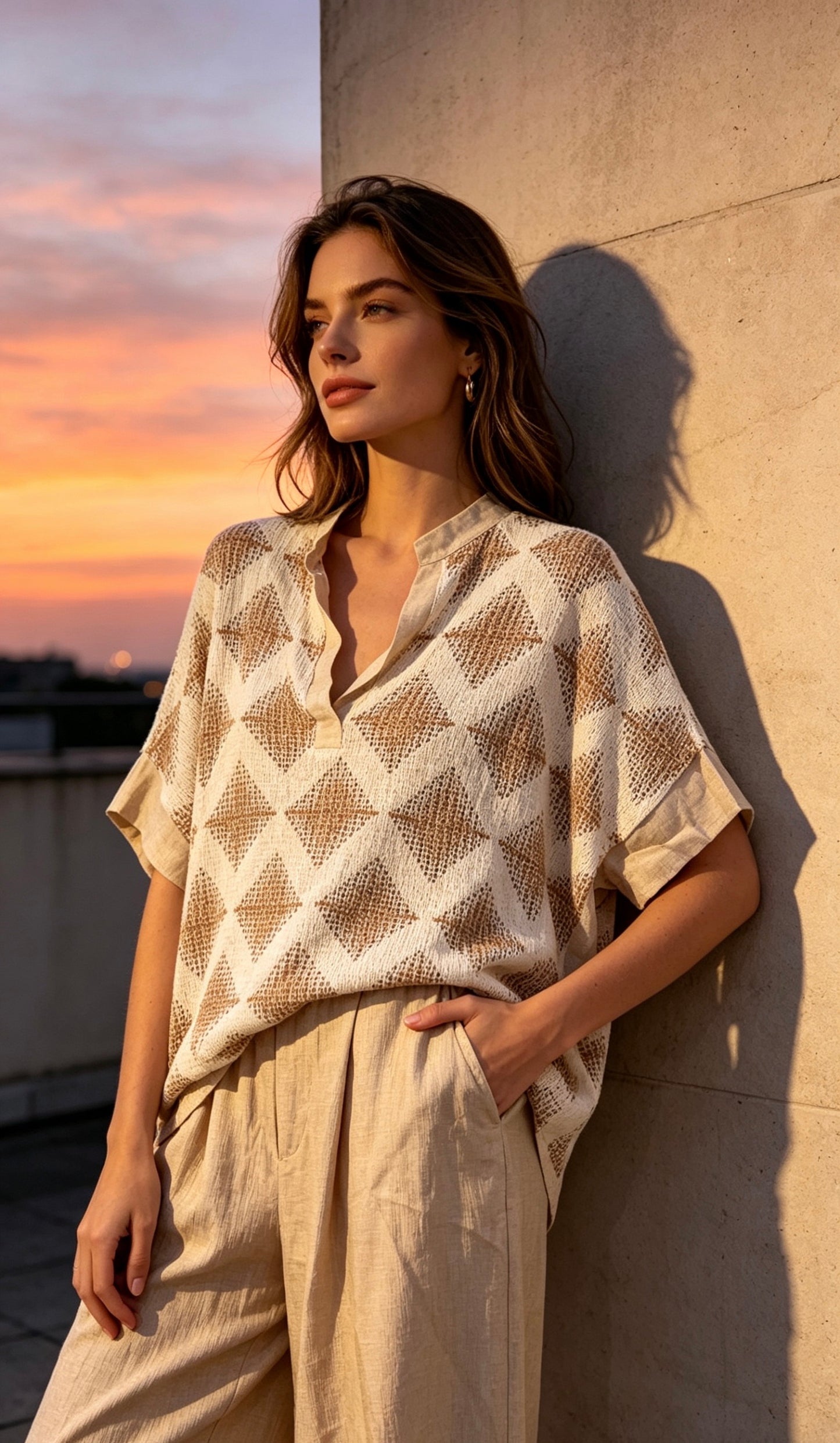 Shirt gold mix