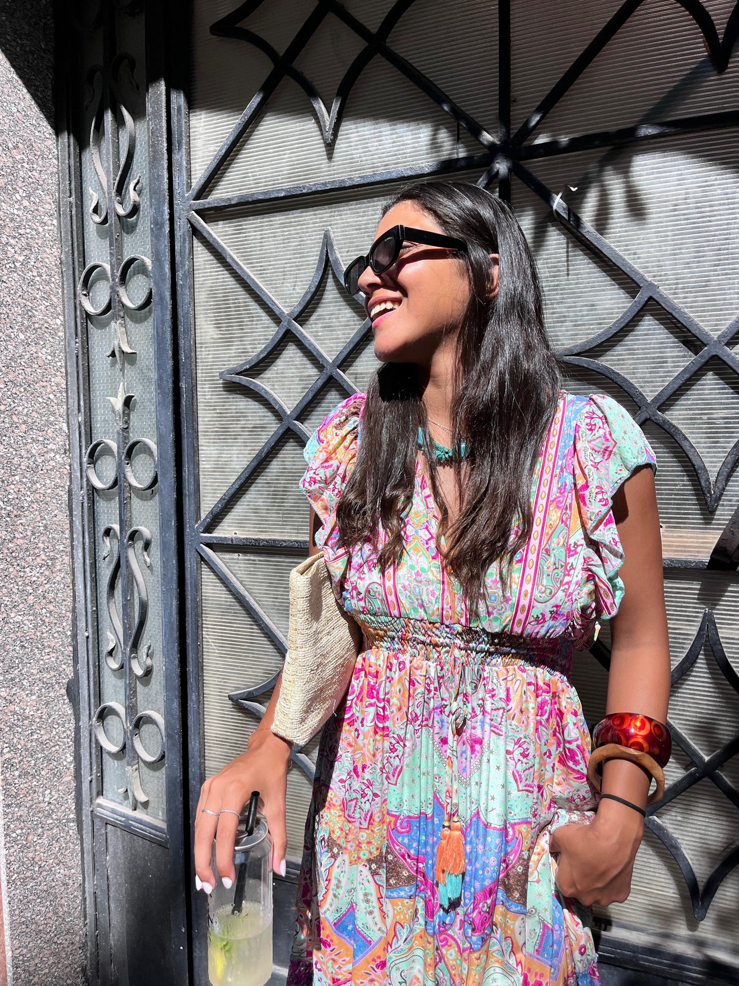 Dress Silk Floral