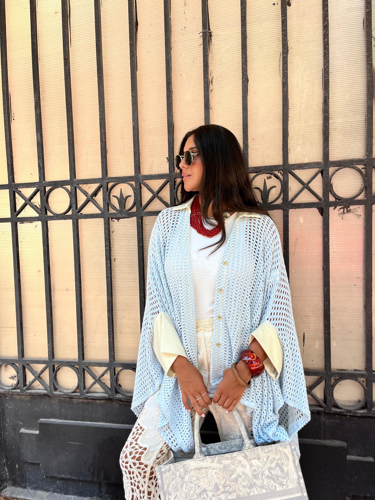 Bluesyal Shirt Crochet