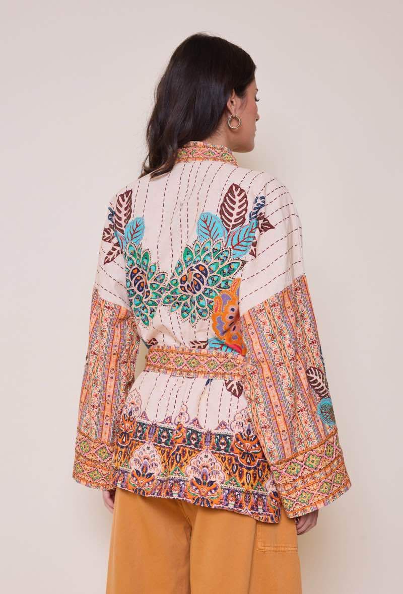 Jacket embroidery
