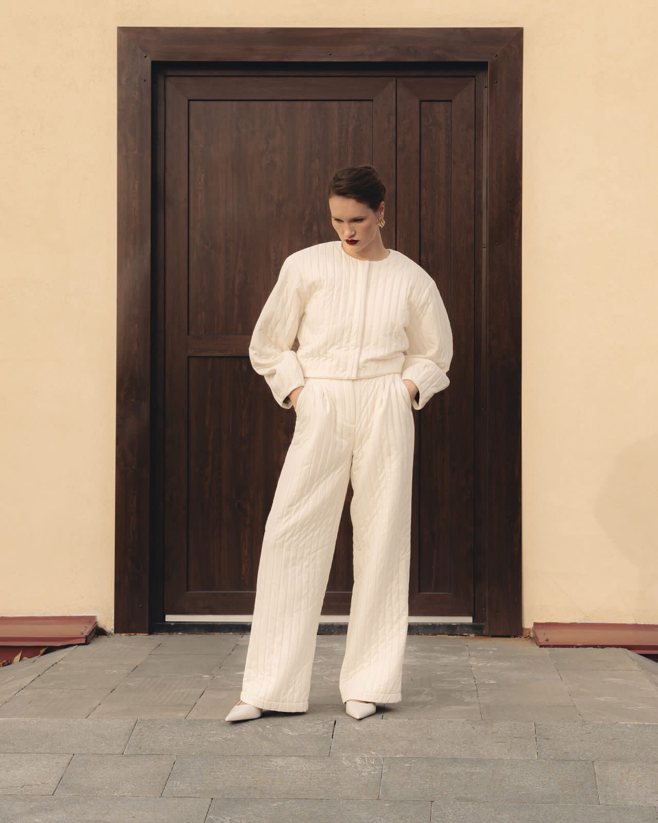 Set Offwhite quilt