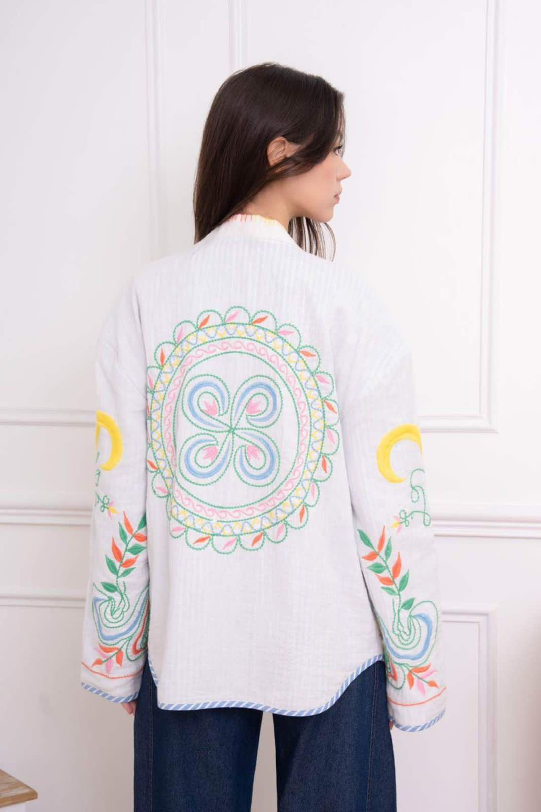 Jacket embroidery