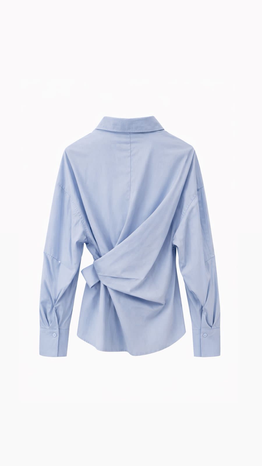 Shirt blue surplice