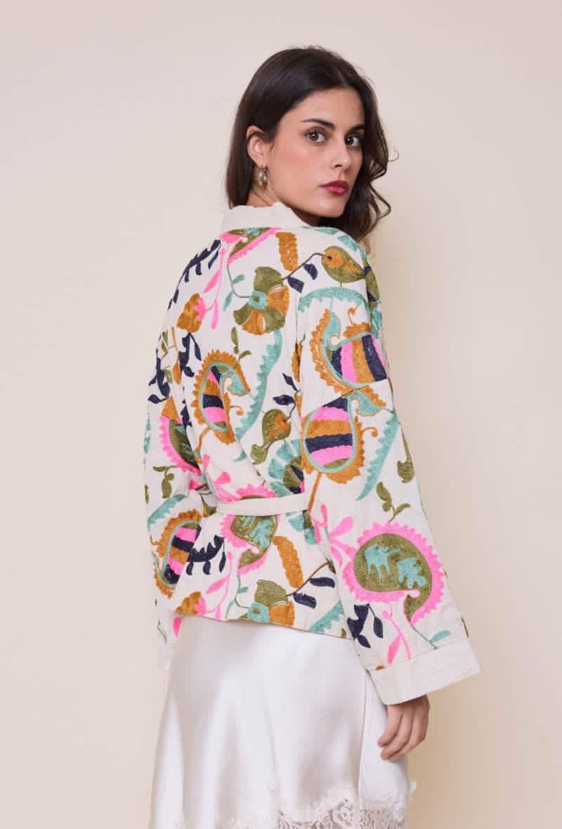 Jacket embroidery