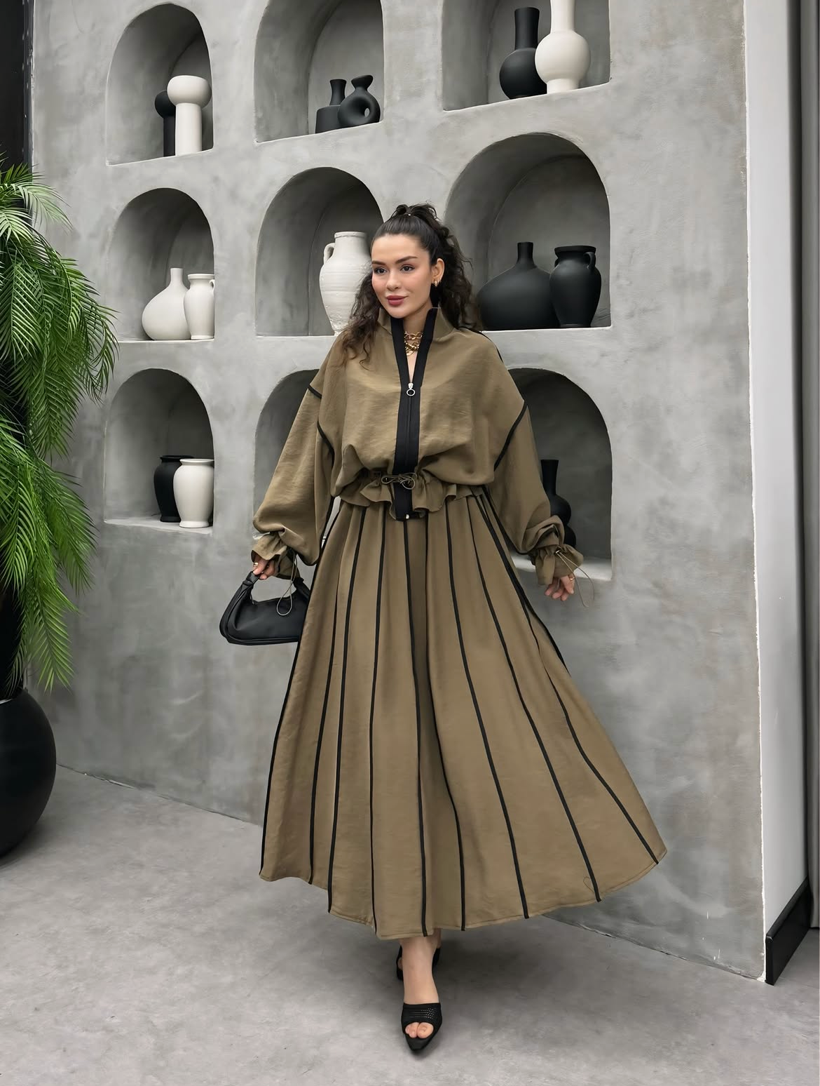 Set cafe skirt