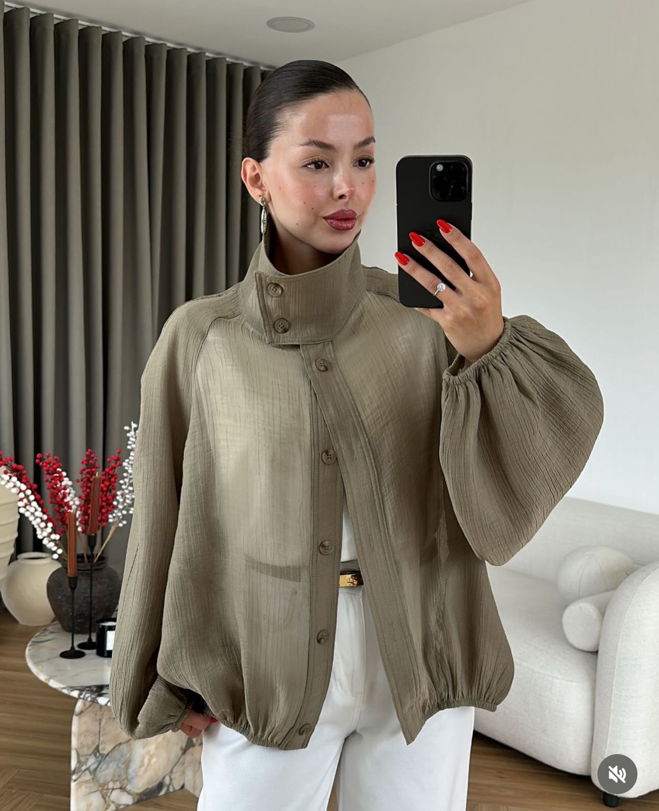 Bomber olive jacket