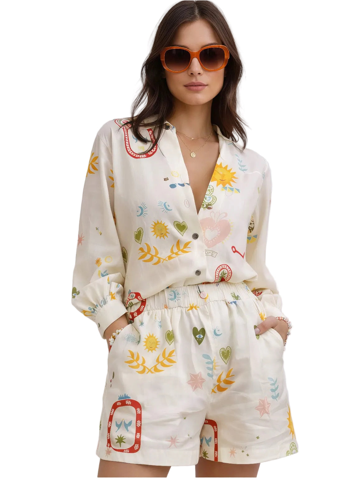 Set silk pattern