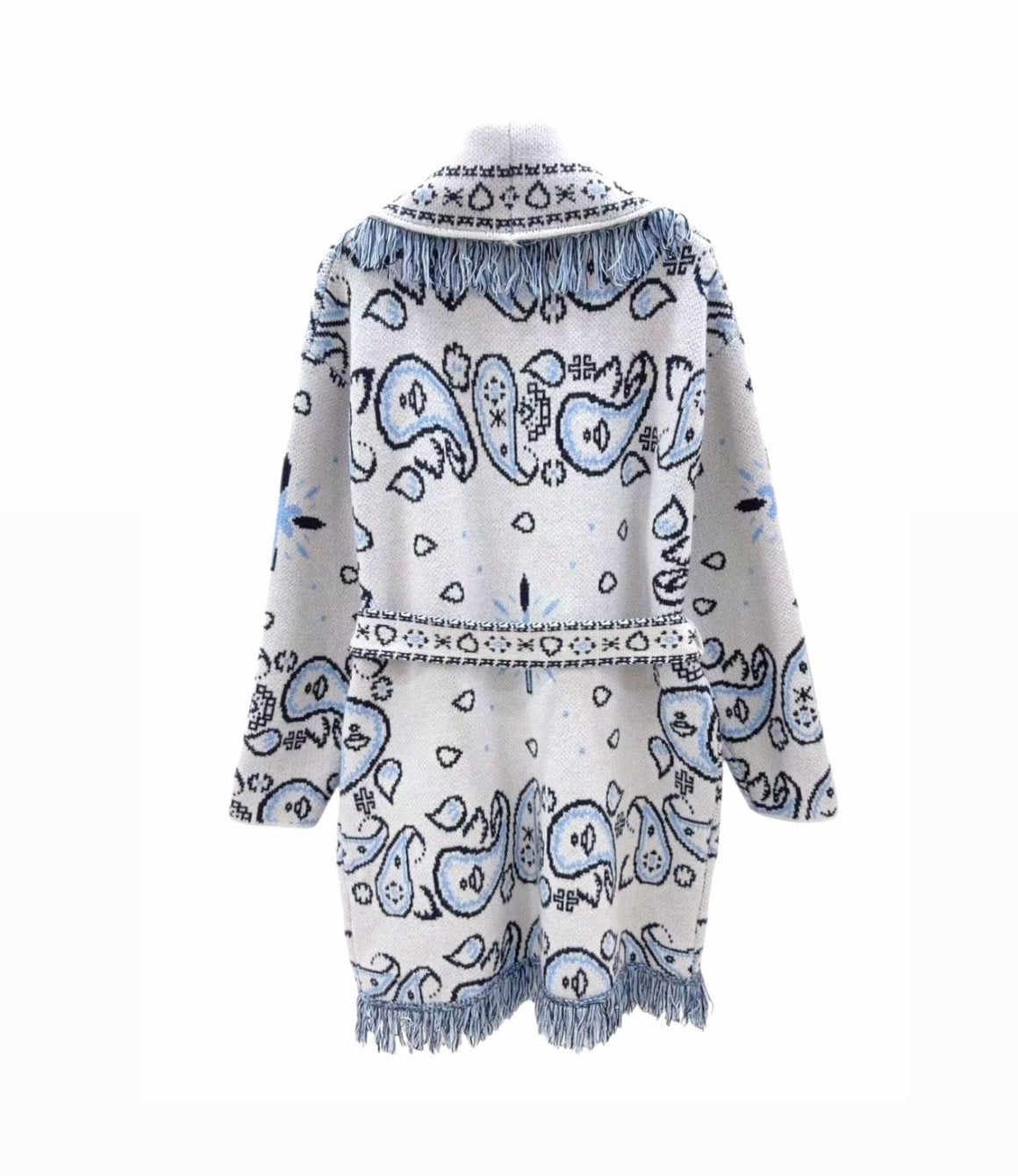 Jacket bandana white blue