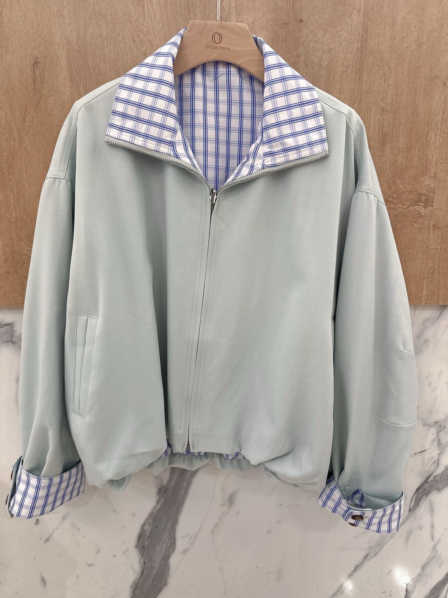 Jacket double face mint