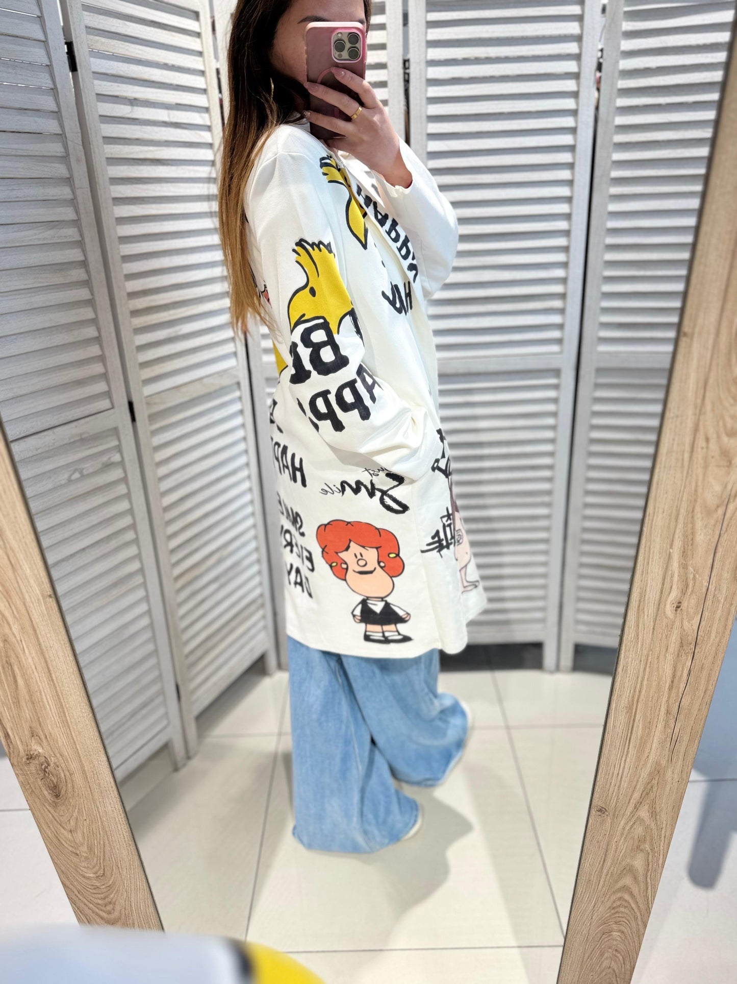 Scuba cardigan cartoon