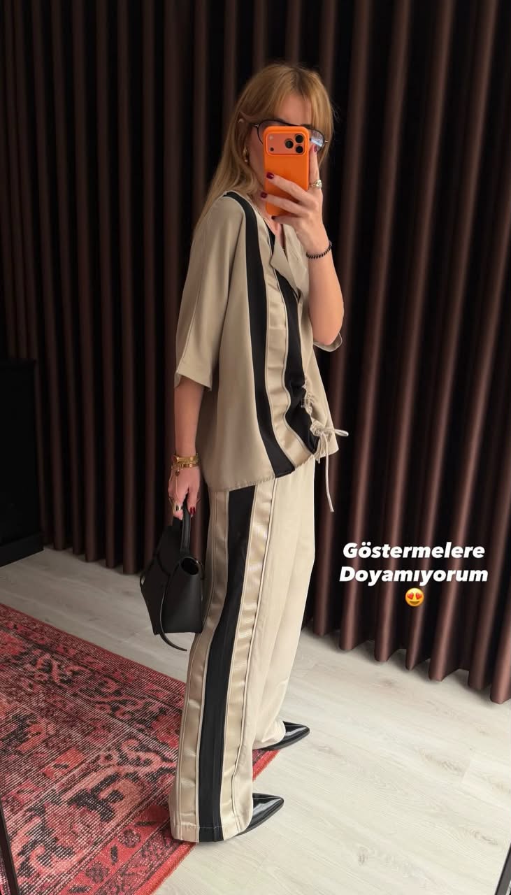 Set lined stripe