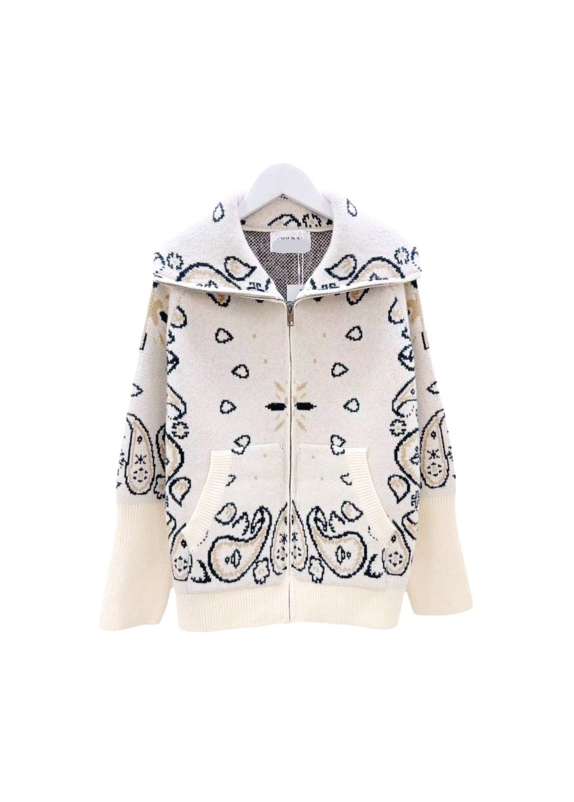 Bandana zipper Offwhite