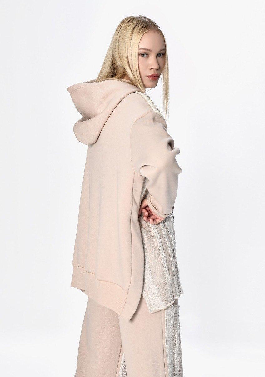 Jacket sweater beige Dq