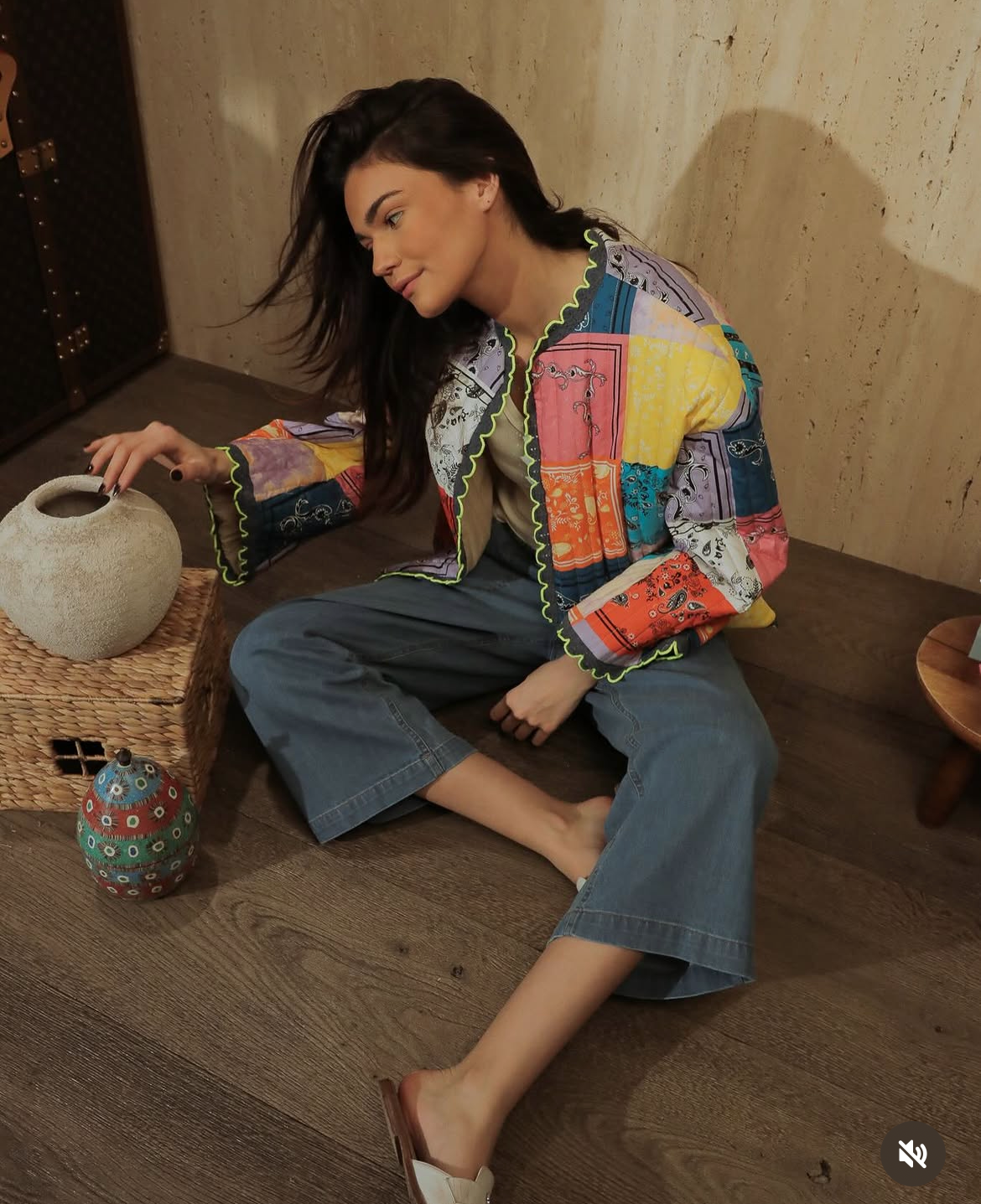 Bandana jacket colorful