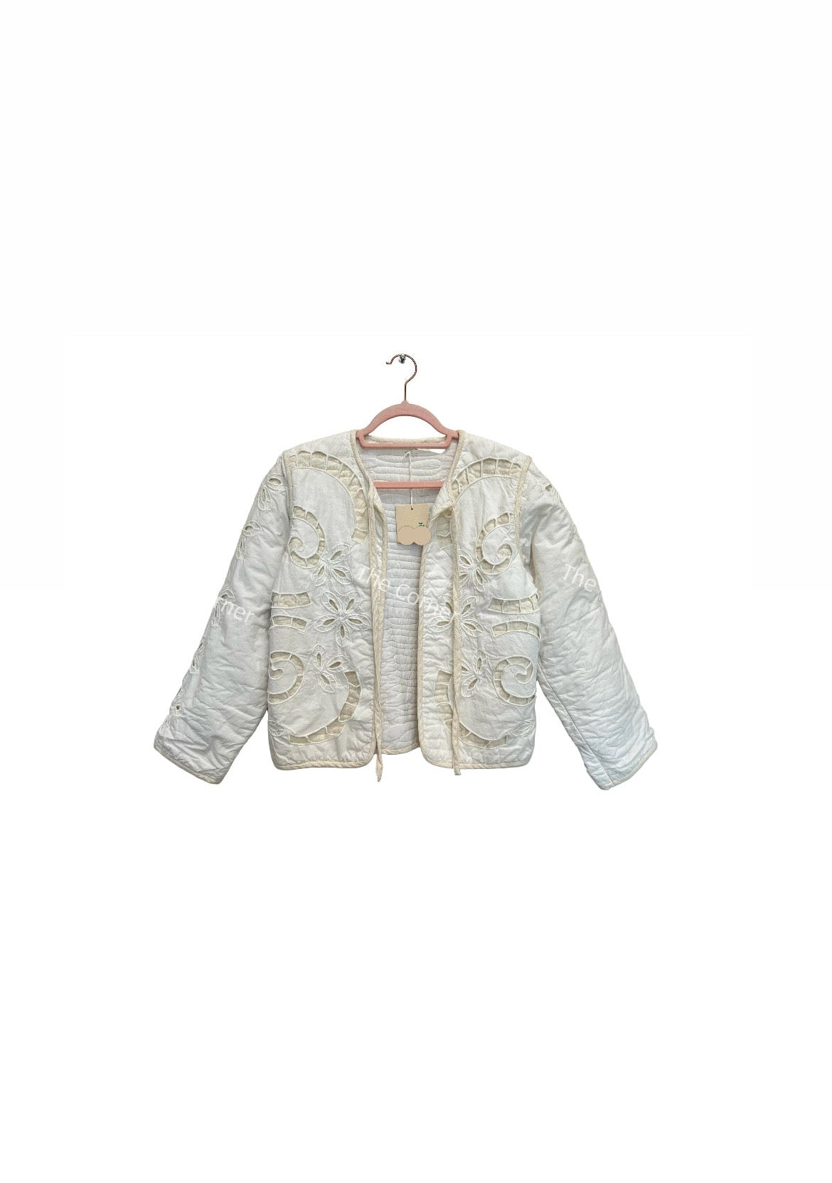 Jacket Offwhite embroidery dantelle