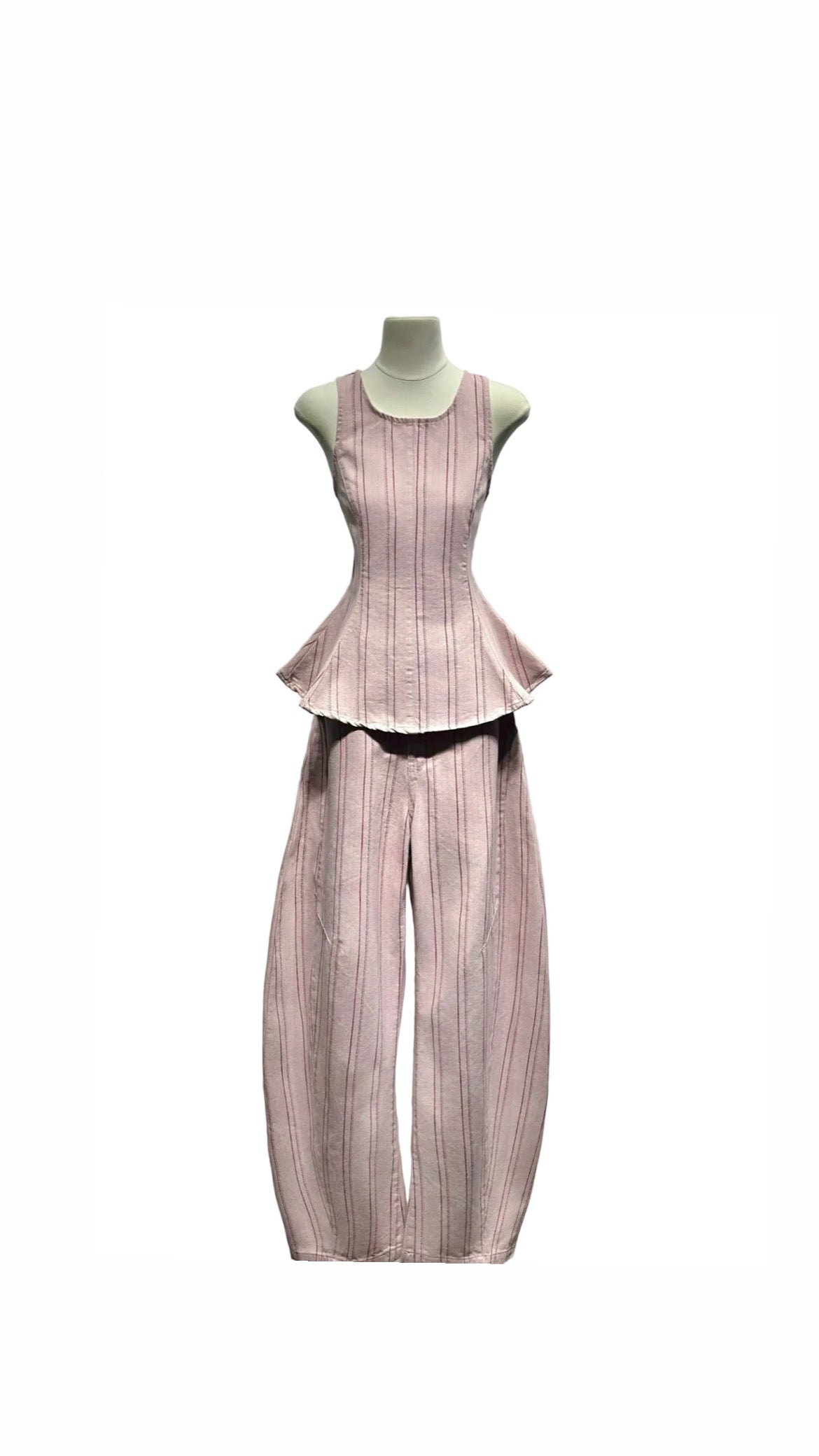 Set stripe pink
