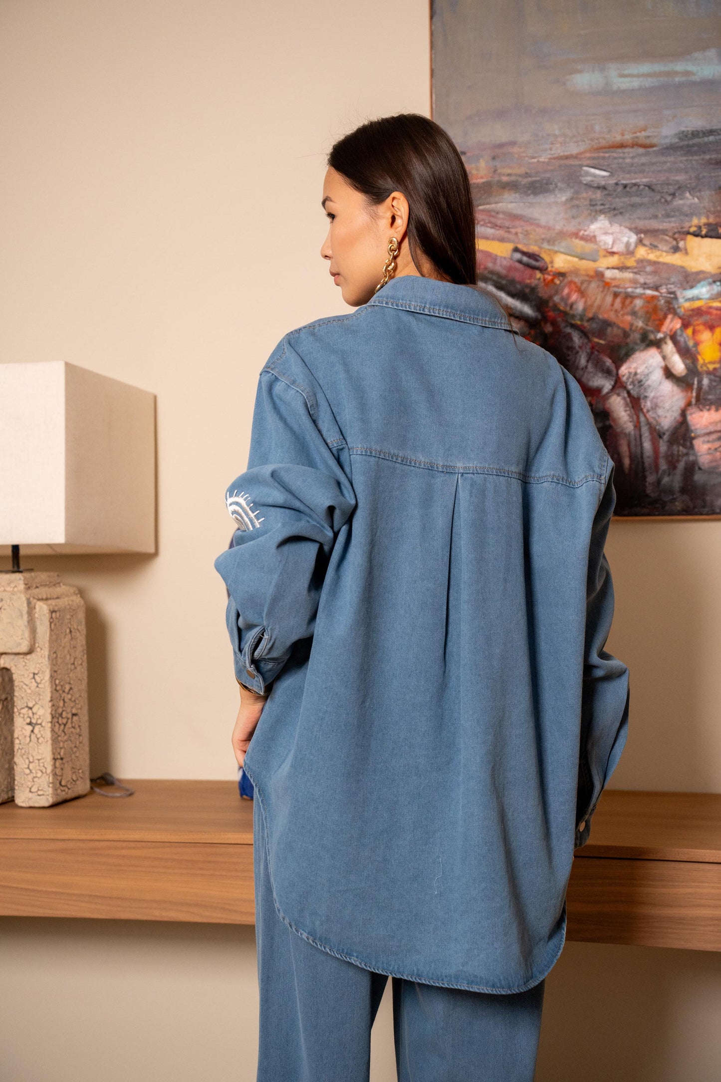 Set Palm Denim PQ Light