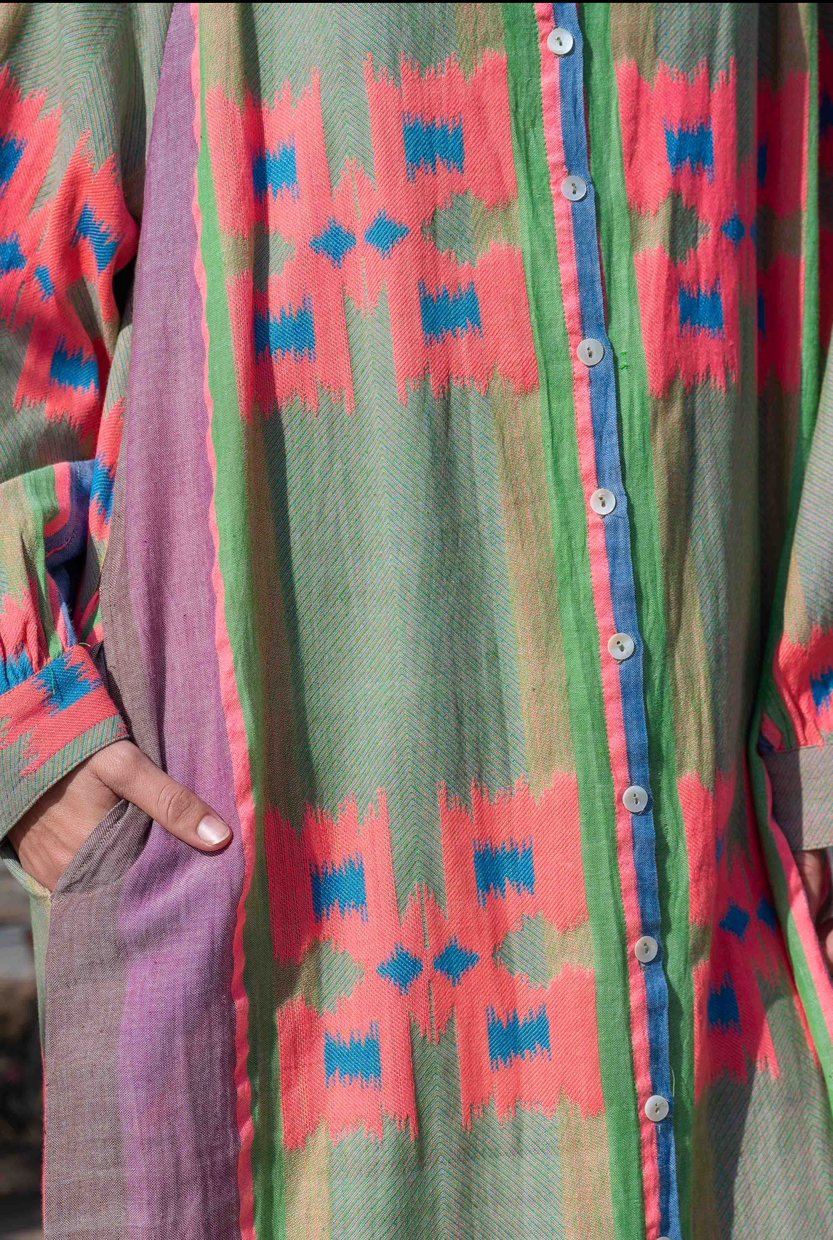 Dress stripe pink