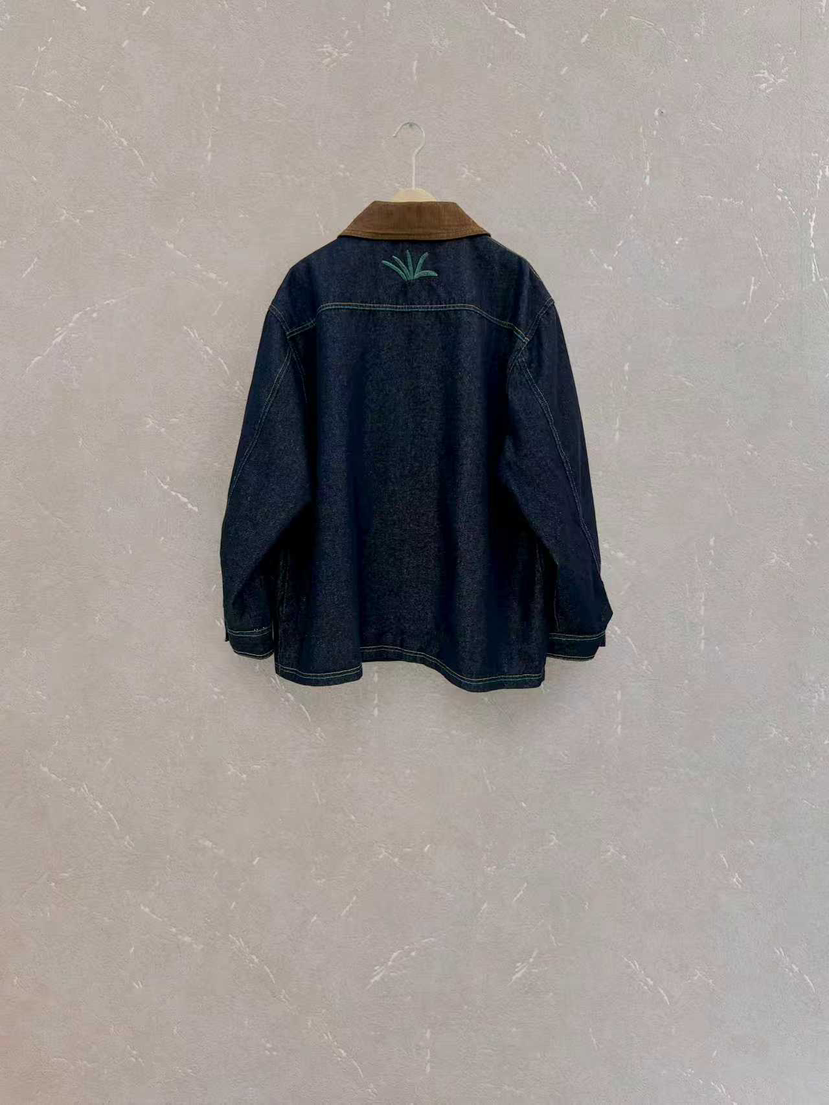 Jacket denim sun Pattern