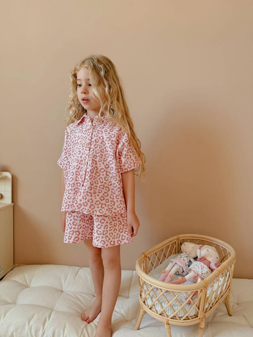 Cotton Rose Zebra Set