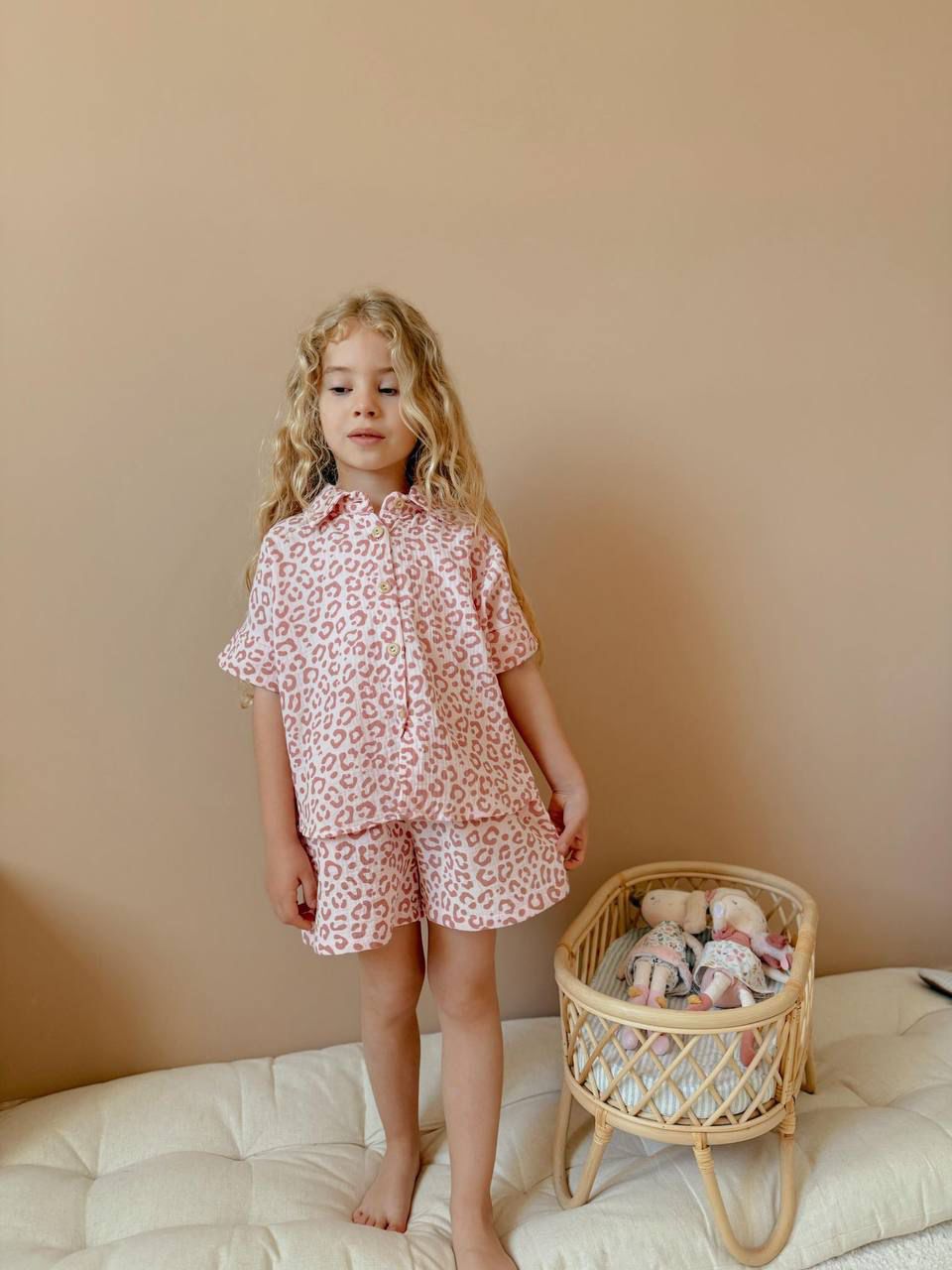 Cotton Rose Zebra Set