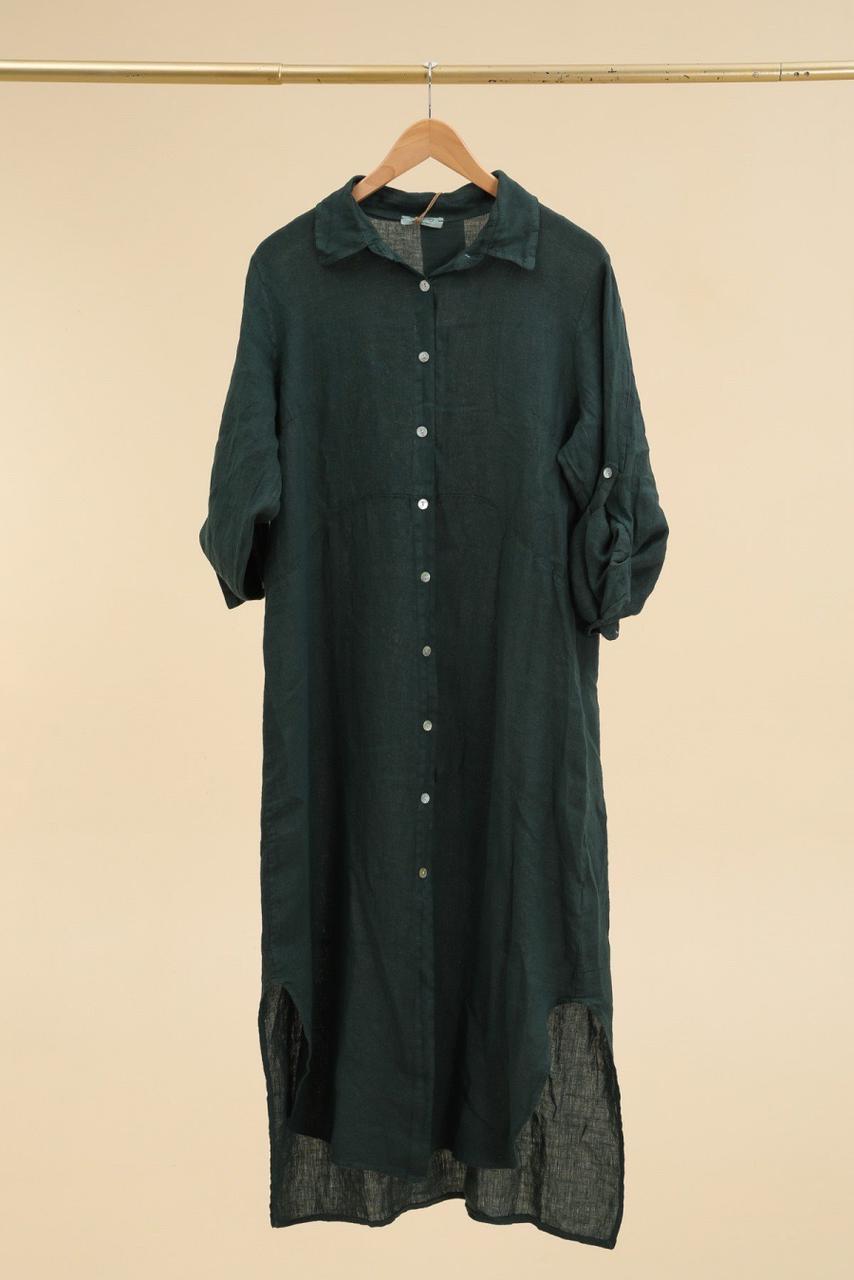 Linen Shirt Dress