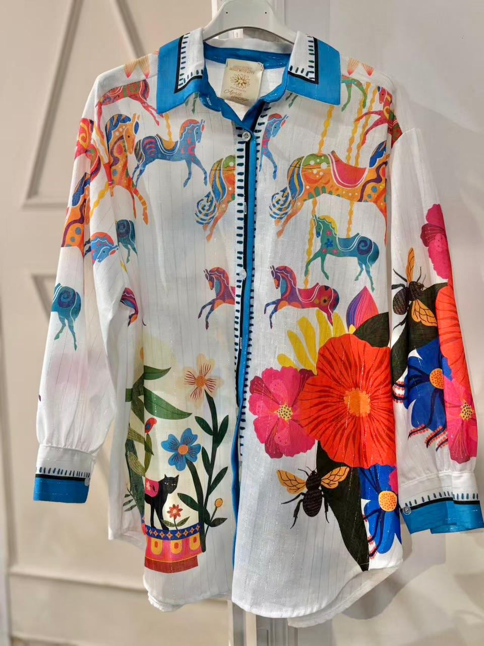 Chemise Snake Pattern