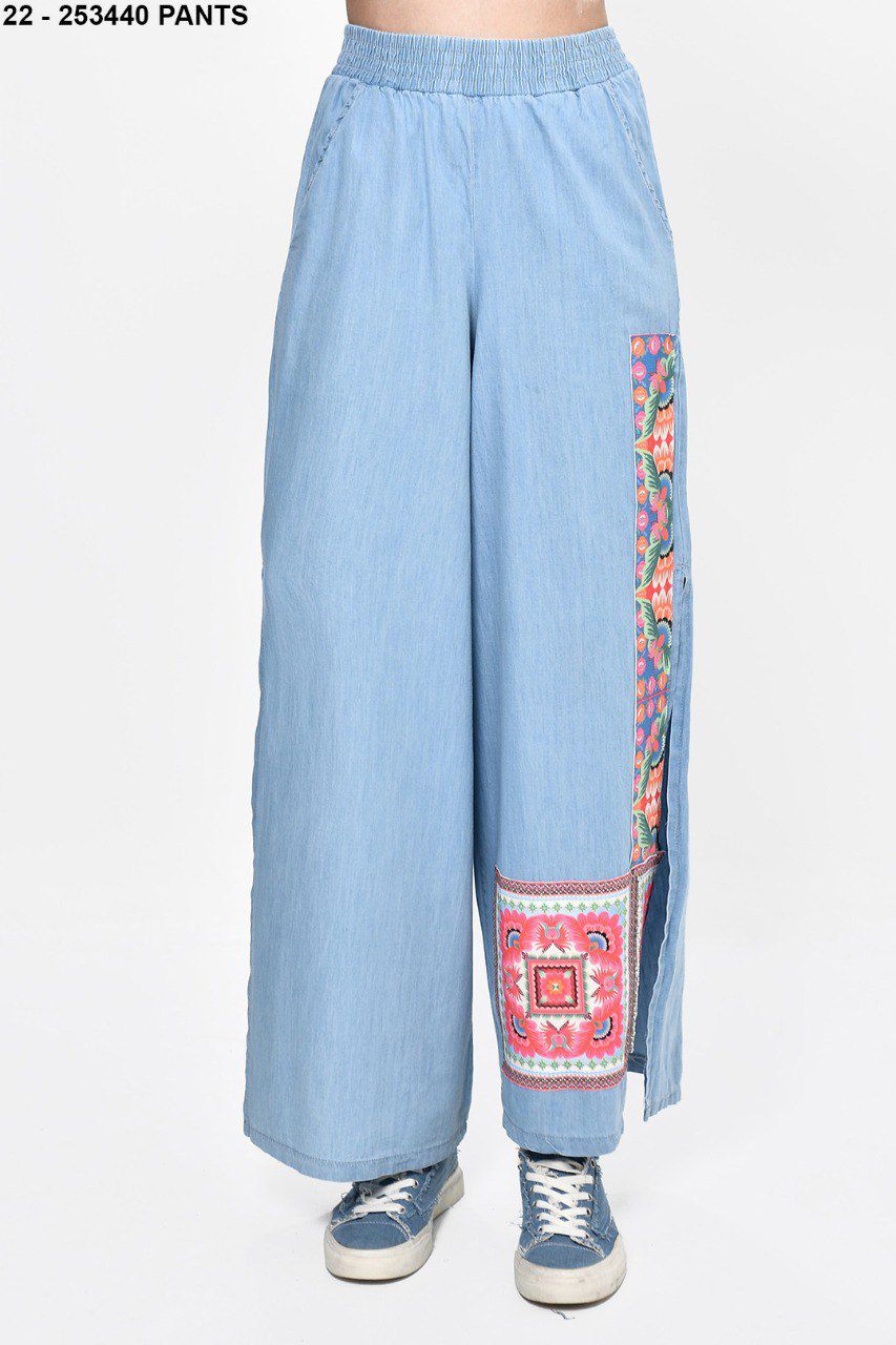 Pants DQ Denim Multicolor Side