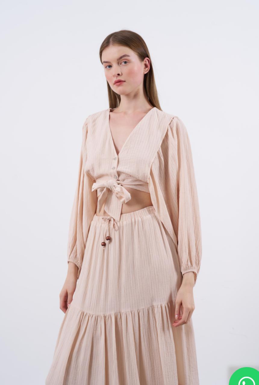 Set Beige Cotton