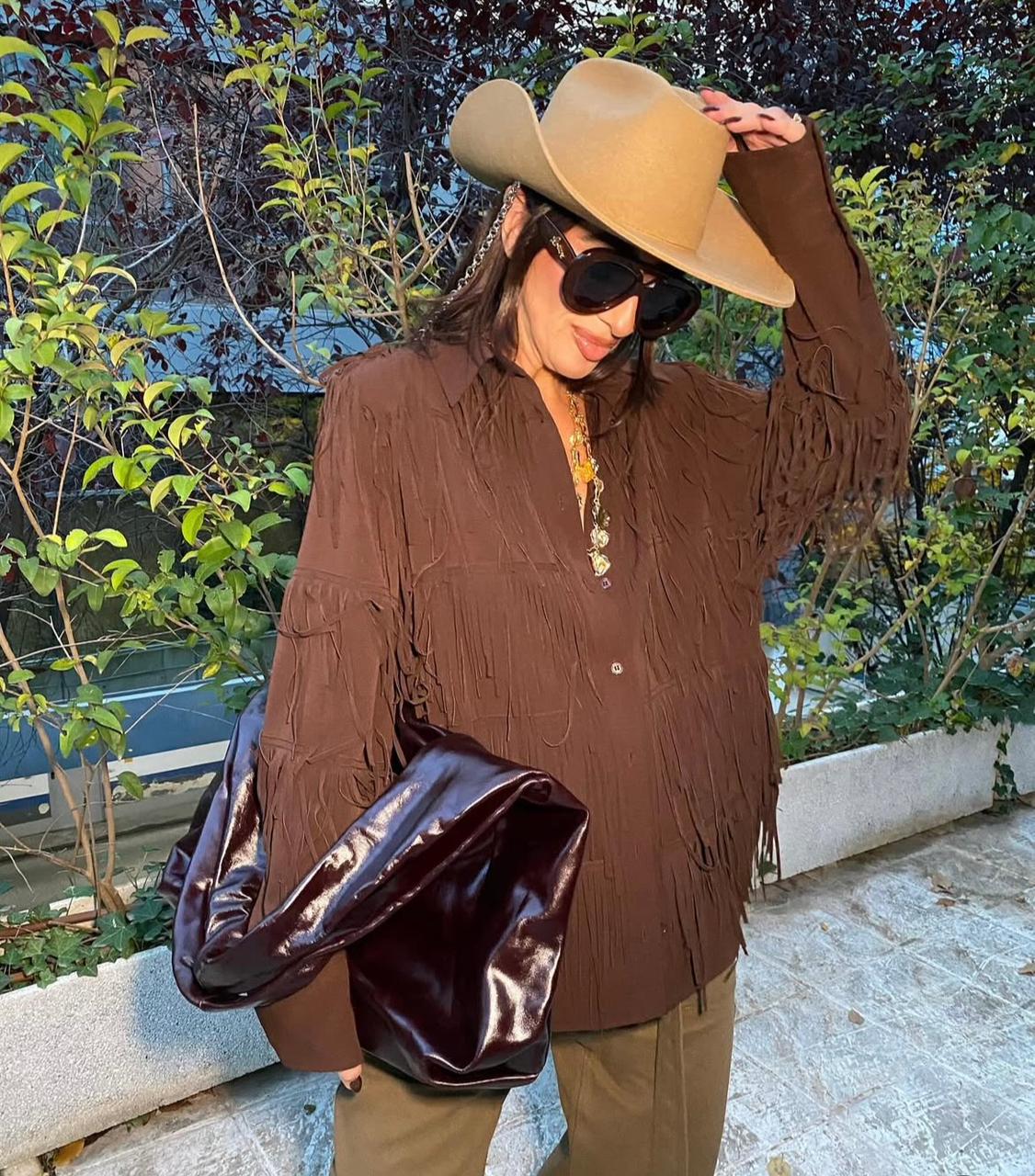 Fringers Brown Shirt