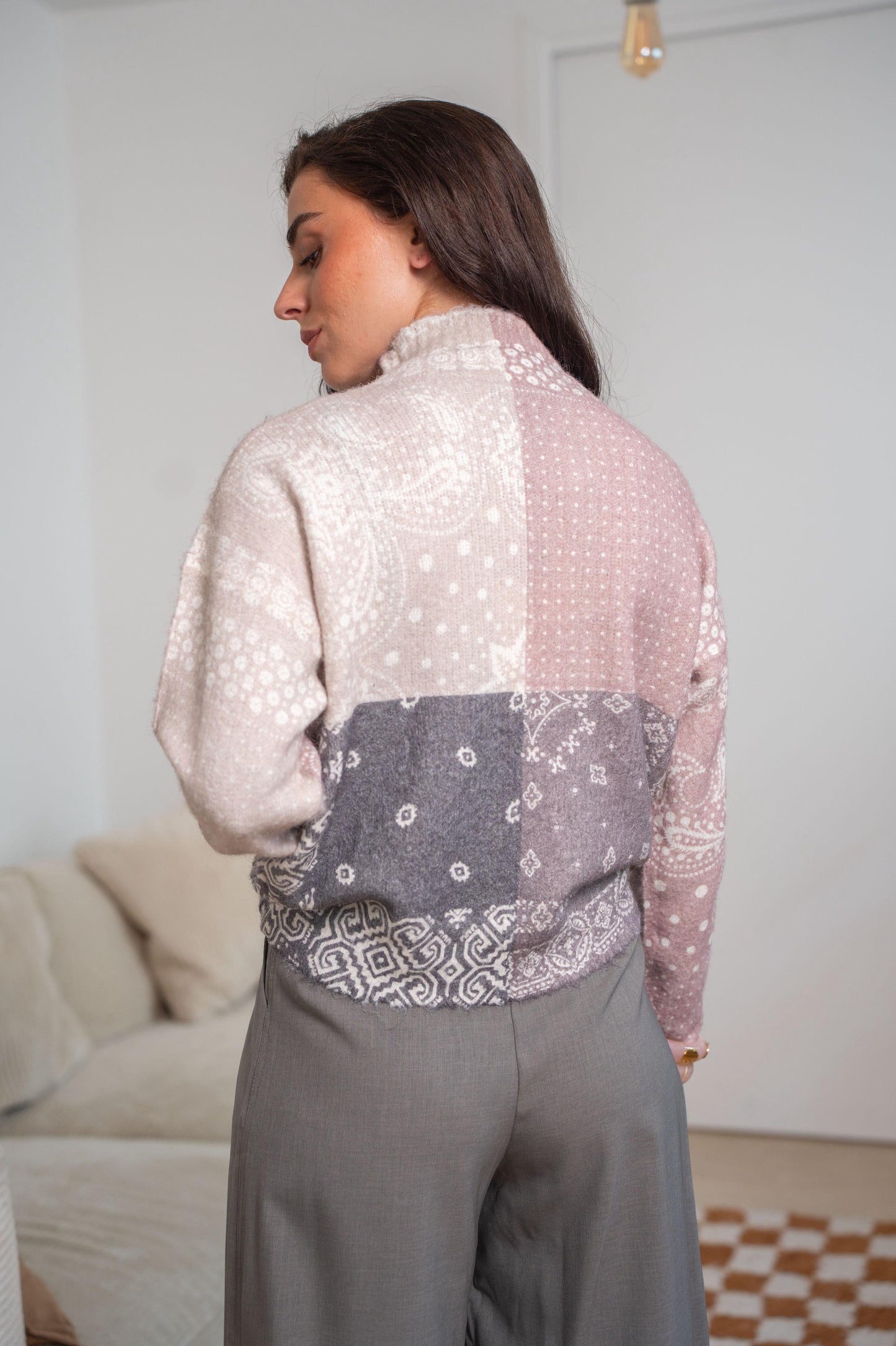 Nude Bandana Knit