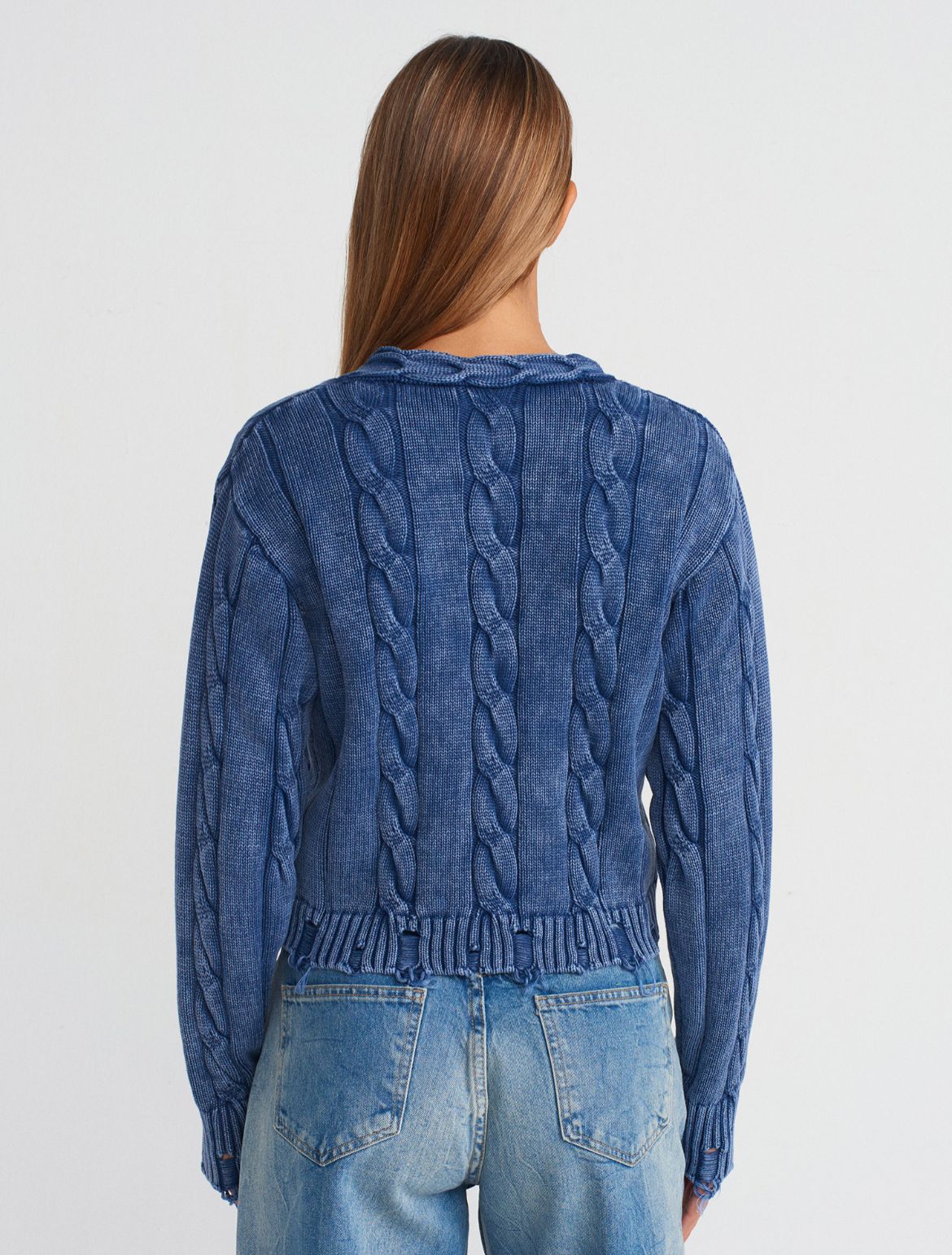 Knitted Navy
