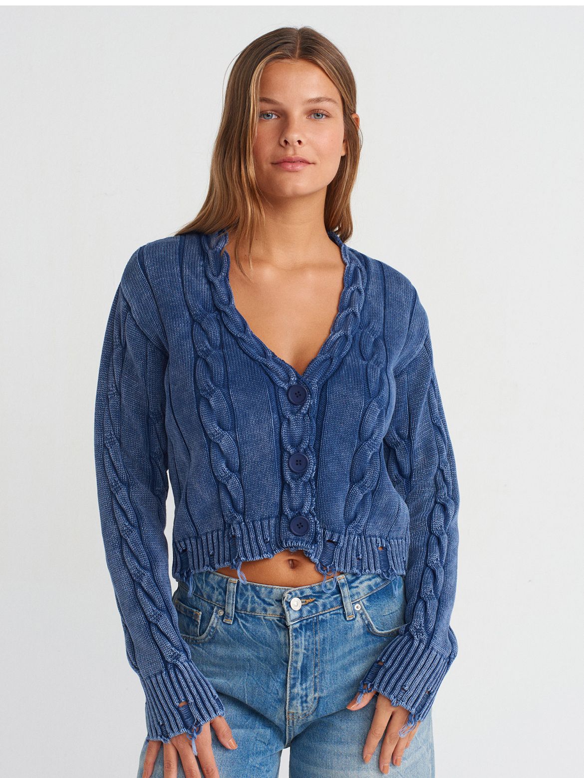 Knitted Navy