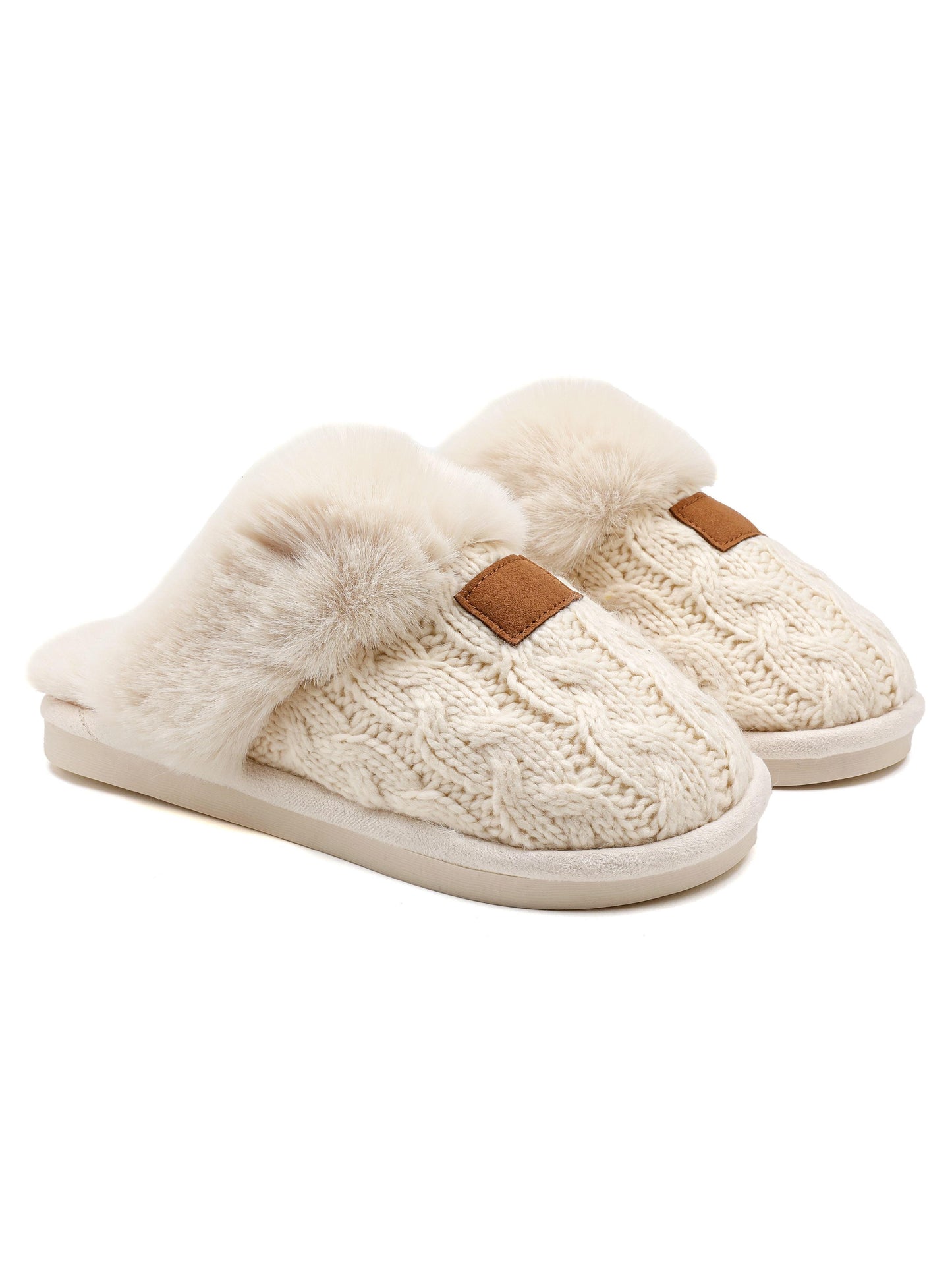 Cafe Cuzy Kniited Slippers