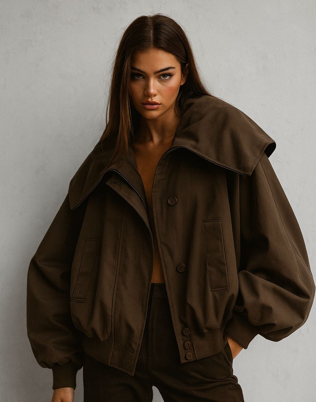 Jacket Brown Bomber