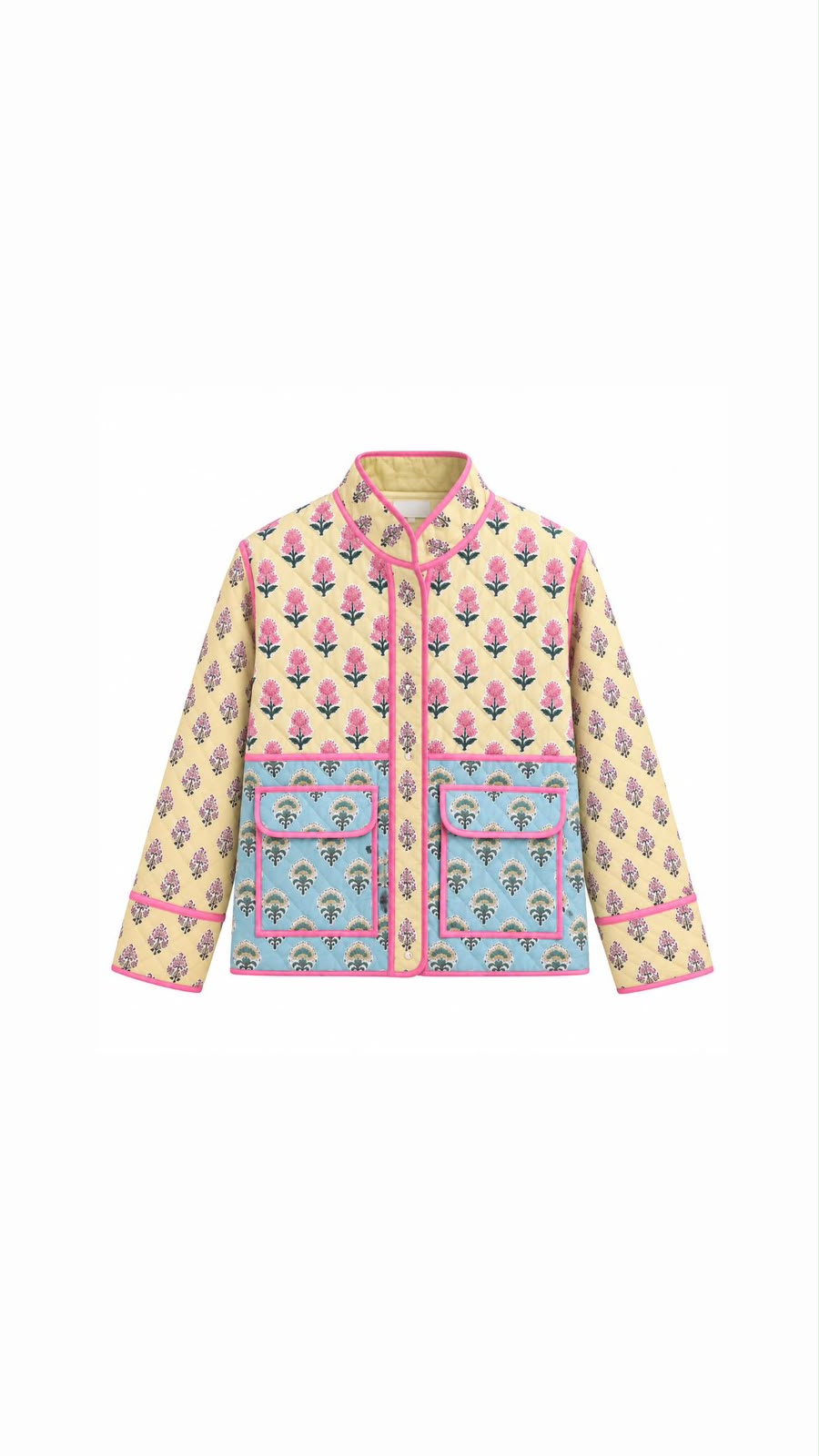 Jacket pattern multicolor