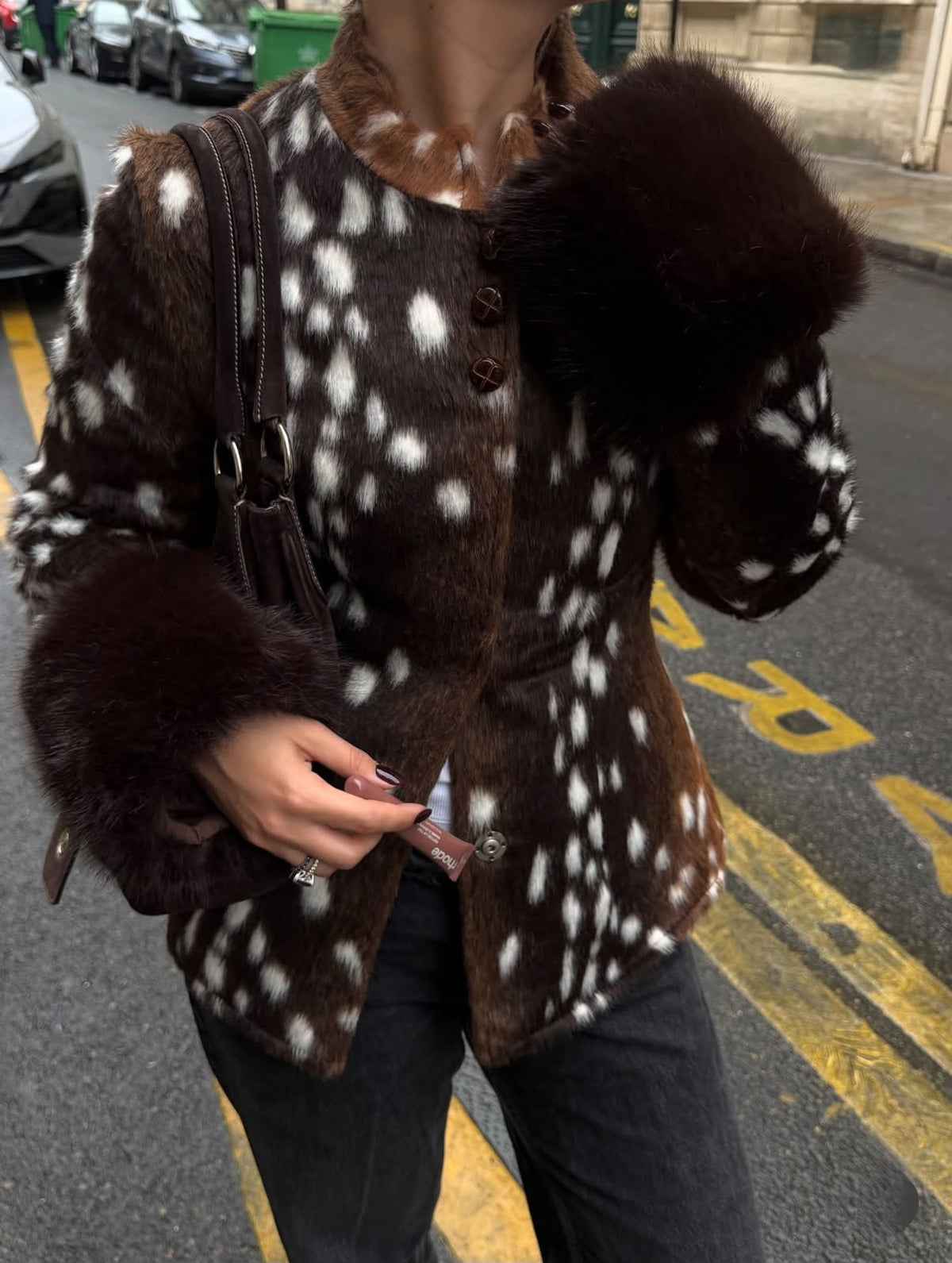 Jacket bambi brown
