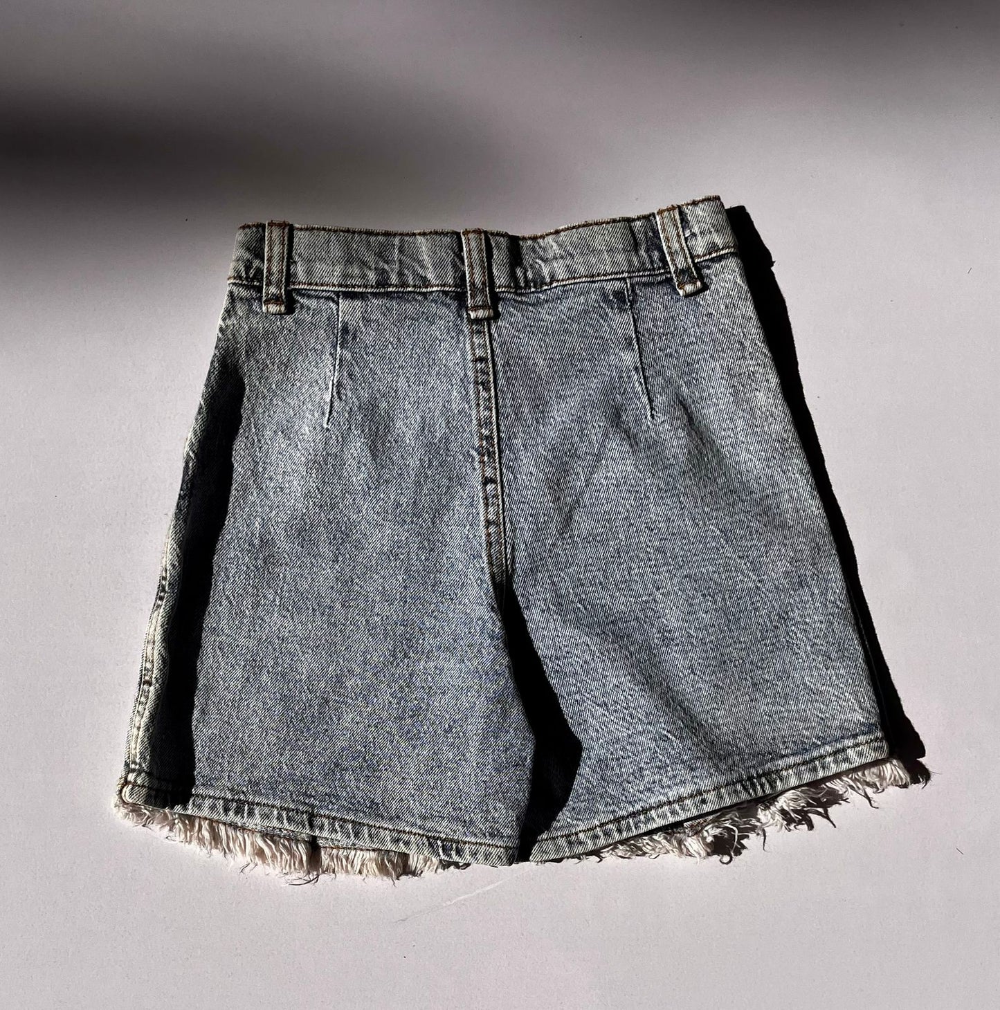 Denim Short Skirt