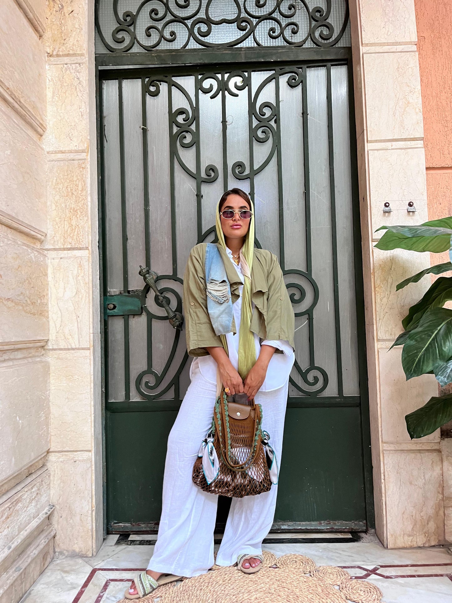 Jacket Light Olive x Denim